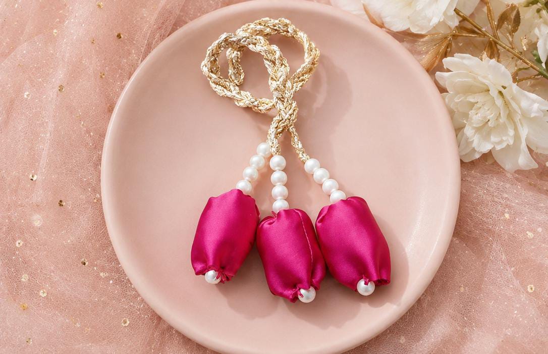 Pink Tulip Paranda - Mala Kangan