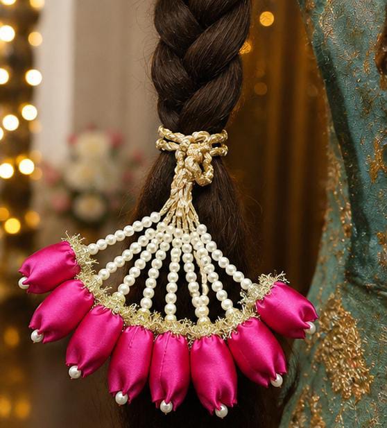 Pink Tulip Paranda - Mala Kangan