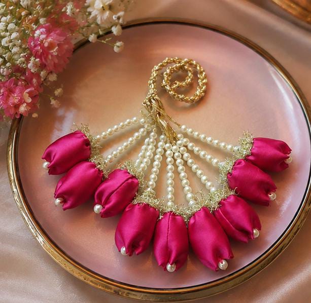 Pink Tulip Paranda - Mala Kangan