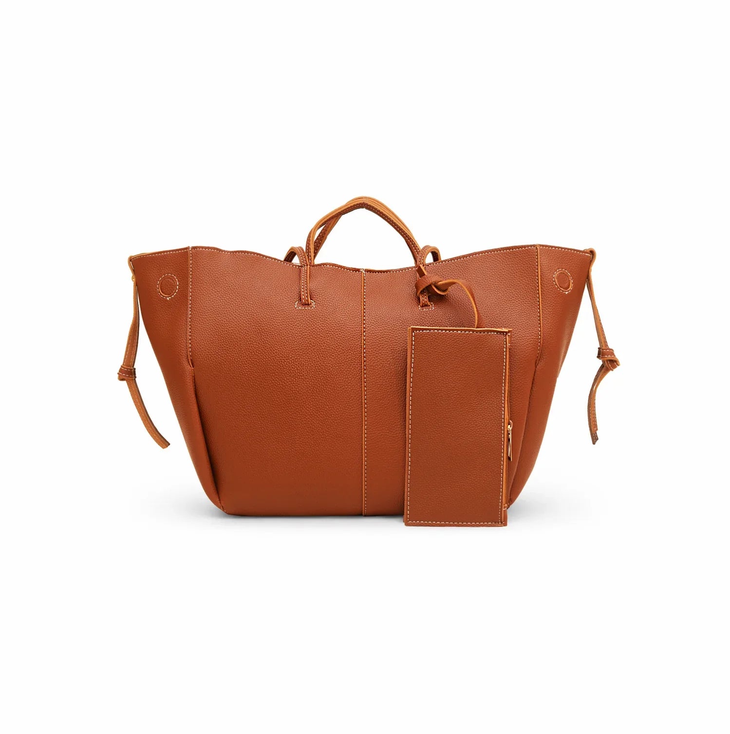 Wing Tote - Brown (with mini-wallet) - HBH