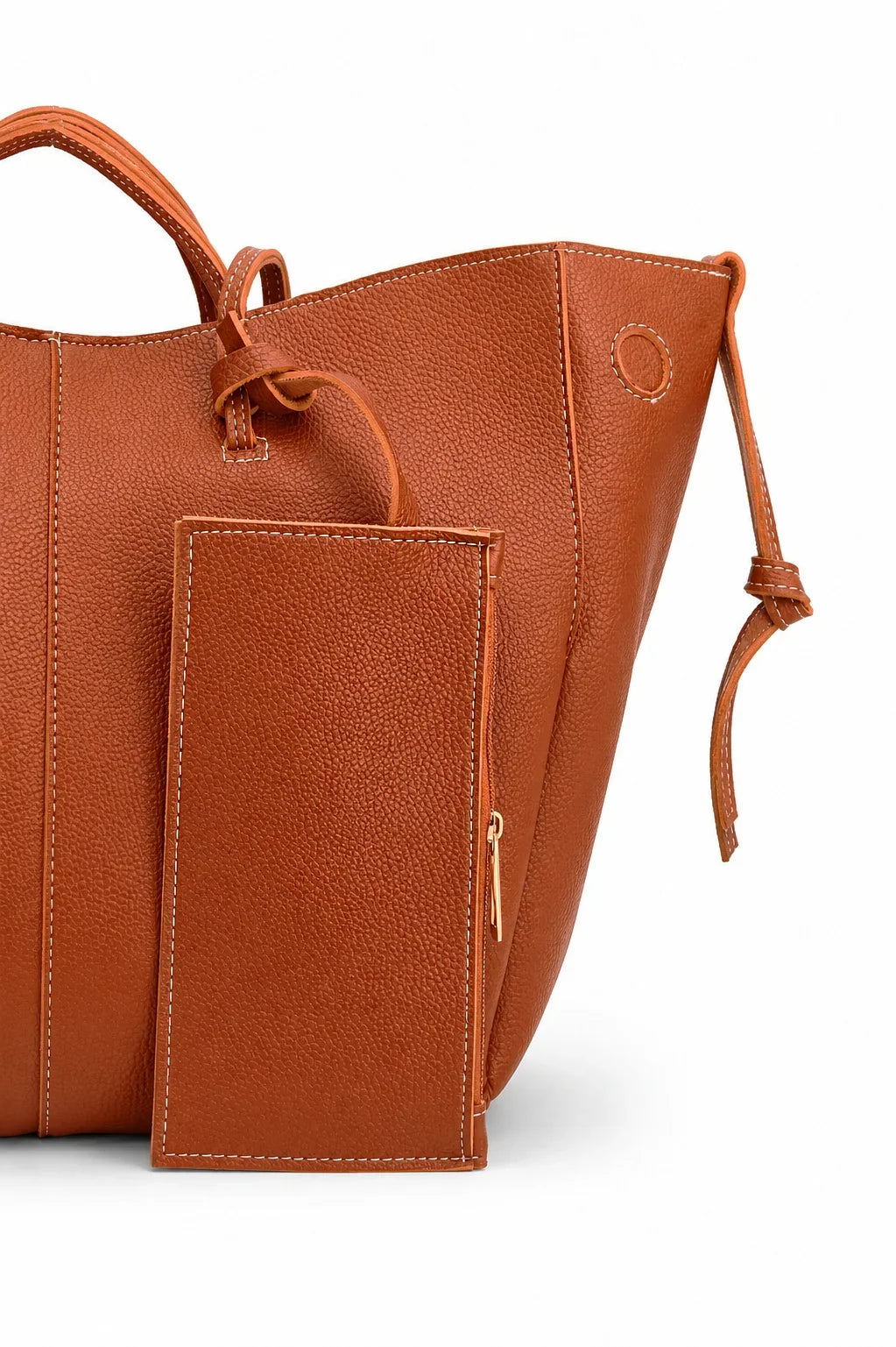 Wing Tote - Brown (with mini-wallet) - HBH