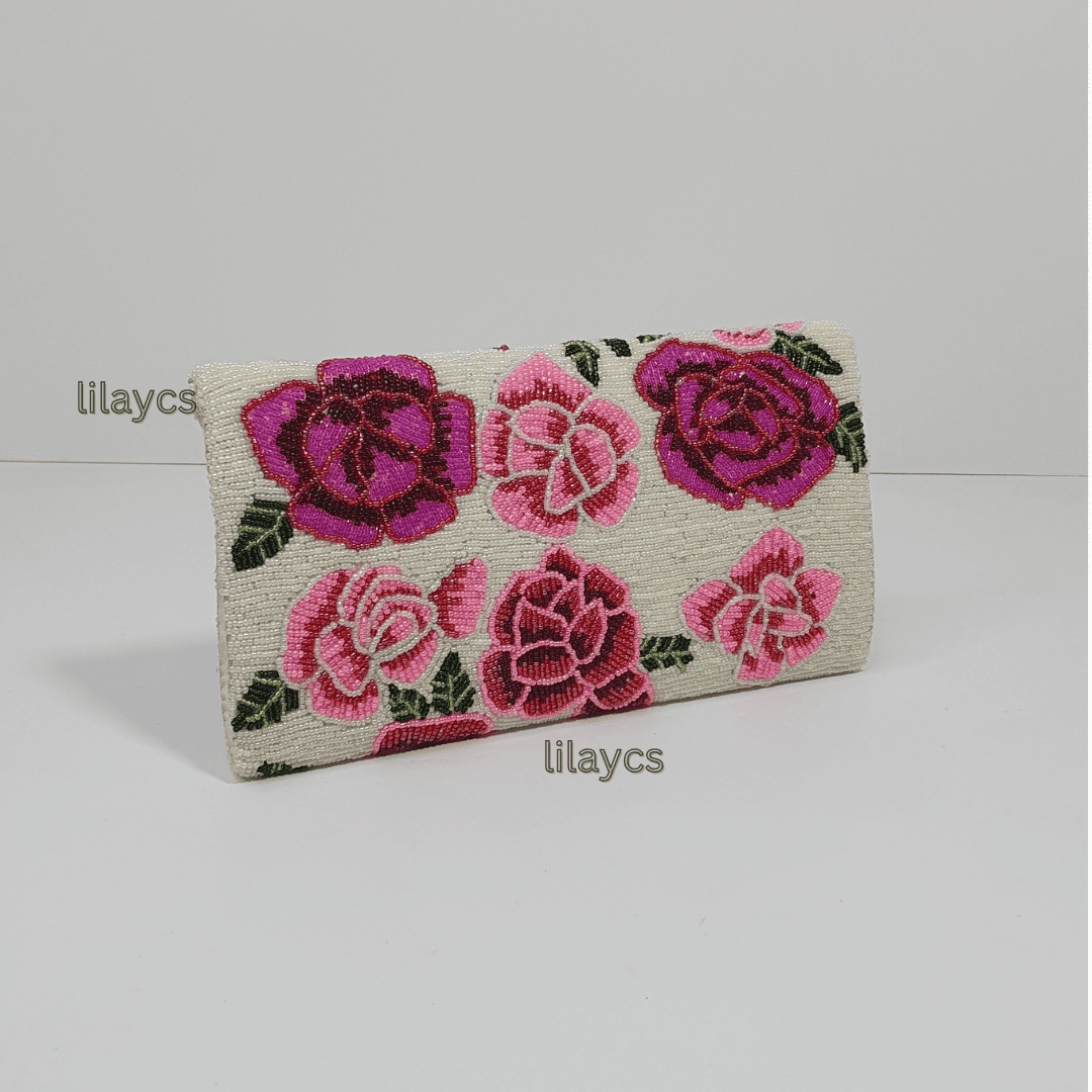 Petal Whisper Clutch - Lilaycs