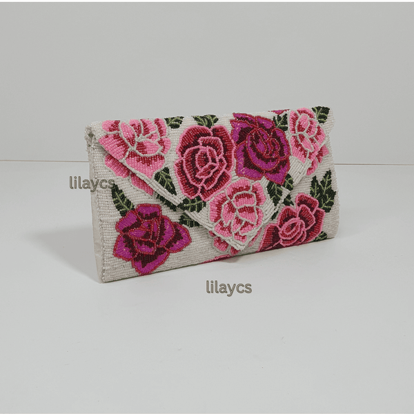 Petal Whisper Clutch - Lilaycs