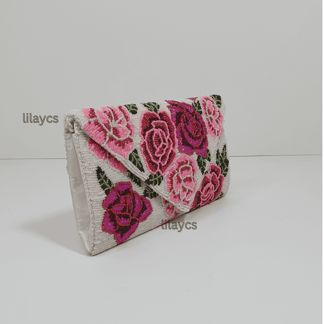 Petal Whisper Clutch - Lilaycs
