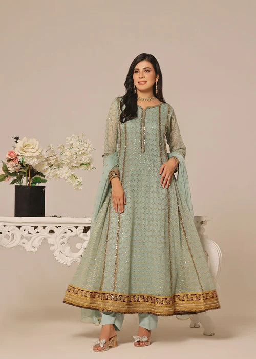 Shehzadi-Pistachio Versatility - Ayesha's Closet