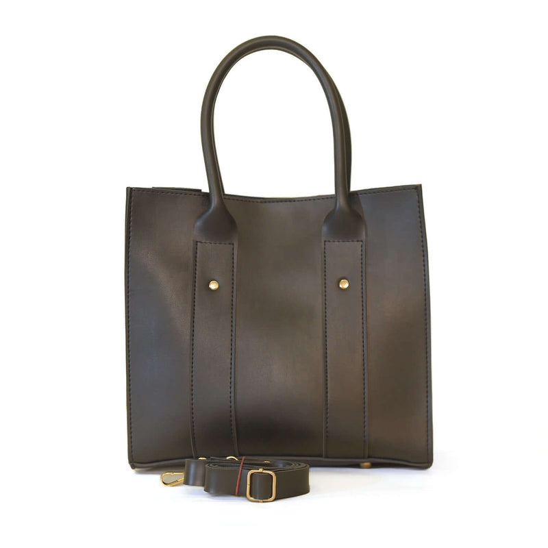 Alberta 3 Pcs Black Tote Bag - Bag X