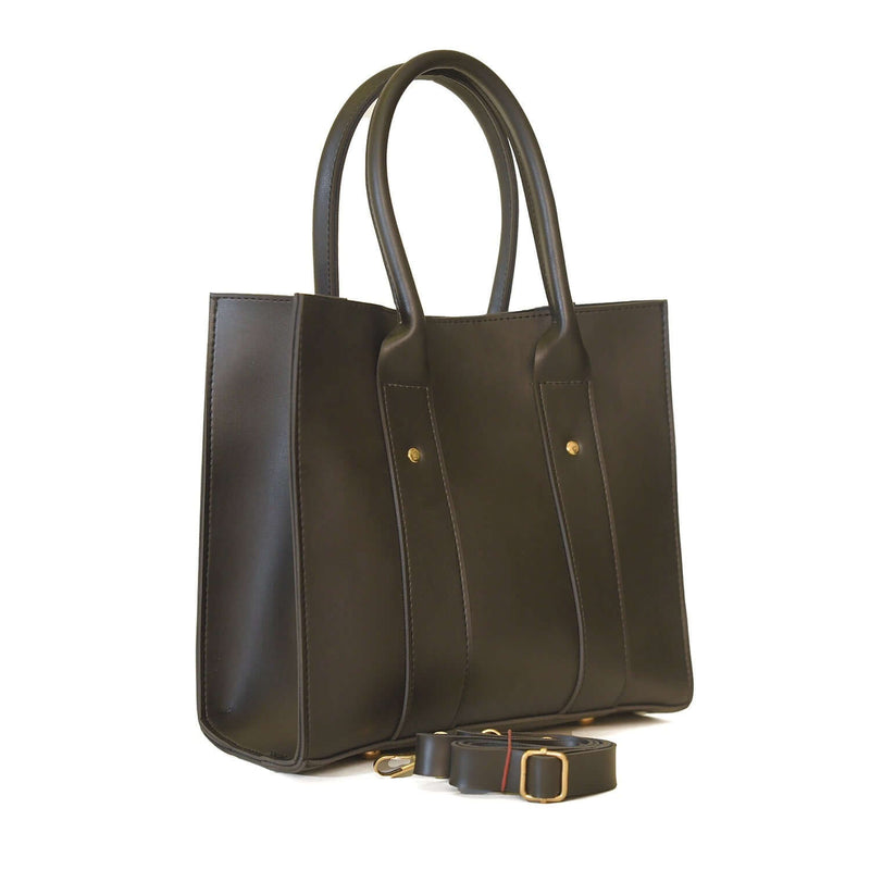 Alberta 3 Pcs Black Tote Bag - Bag X