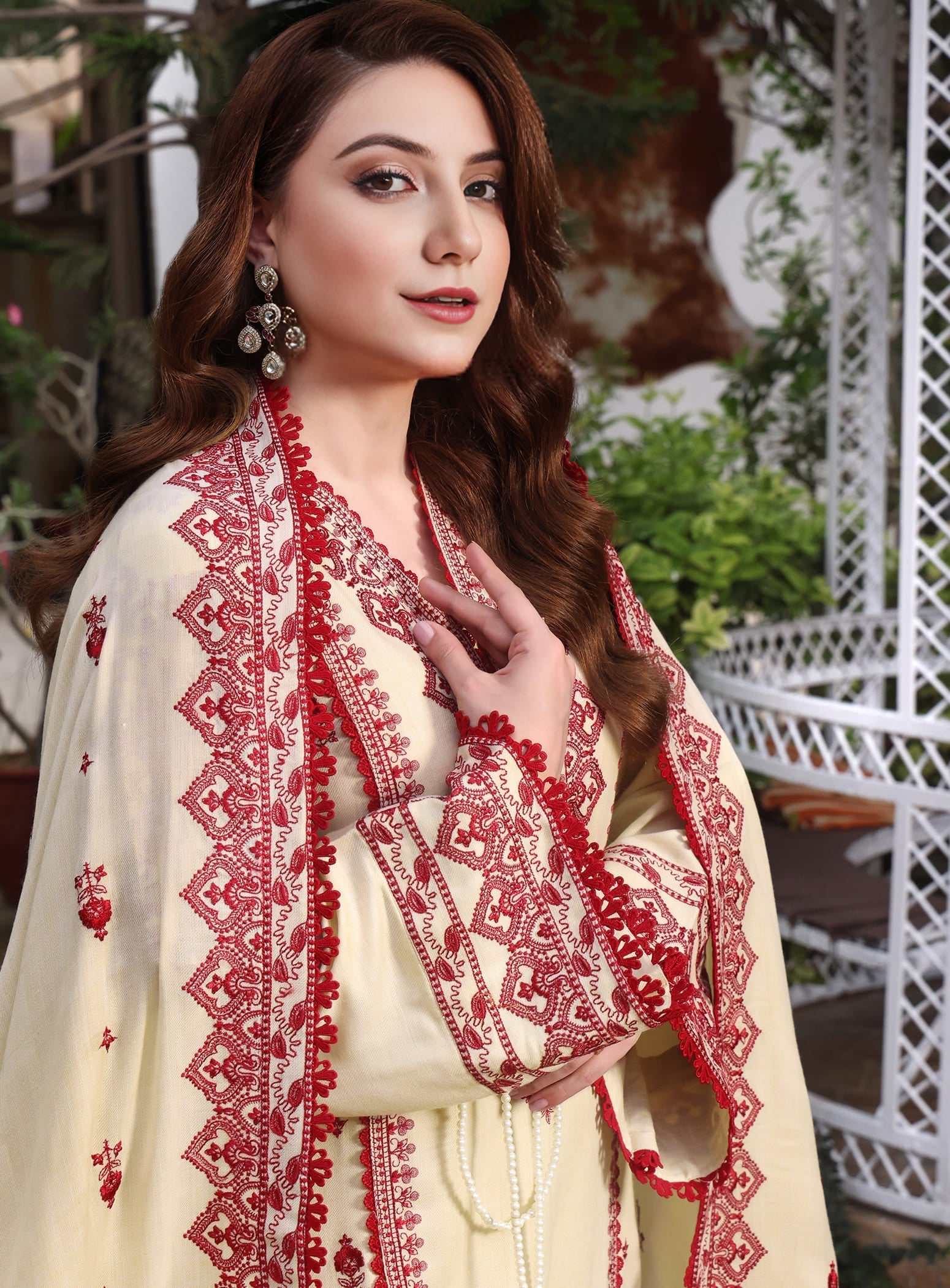 ALEESHA EMBROIDERY 3PC - Tawakal Closet