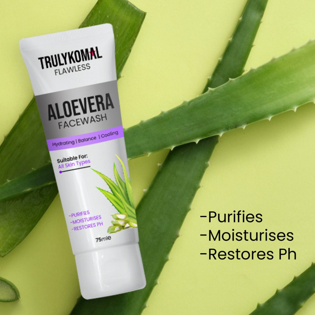 Aloe Vera Facewash - Trulykomal