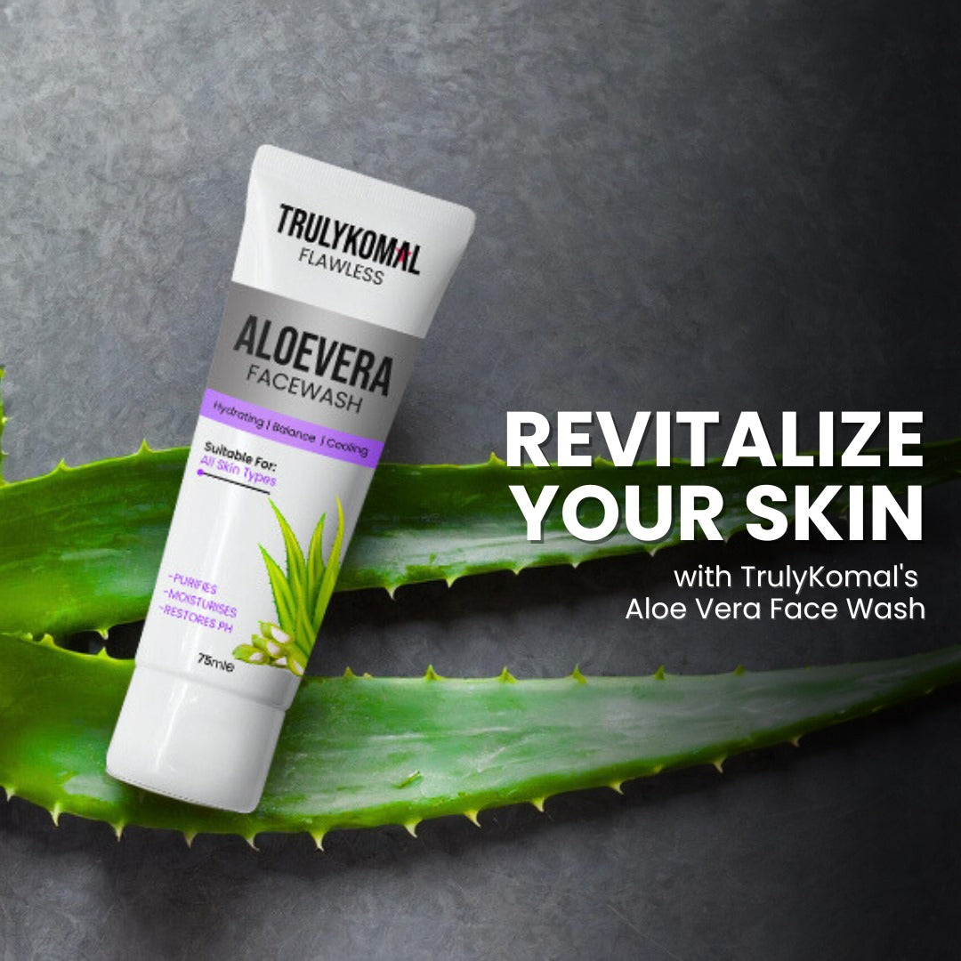 Aloe Vera Facewash - Trulykomal