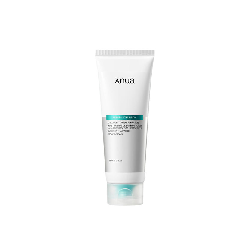 Anua PDRN Hyaluronic Acid Moisturizing Cleansing Foam 150ml