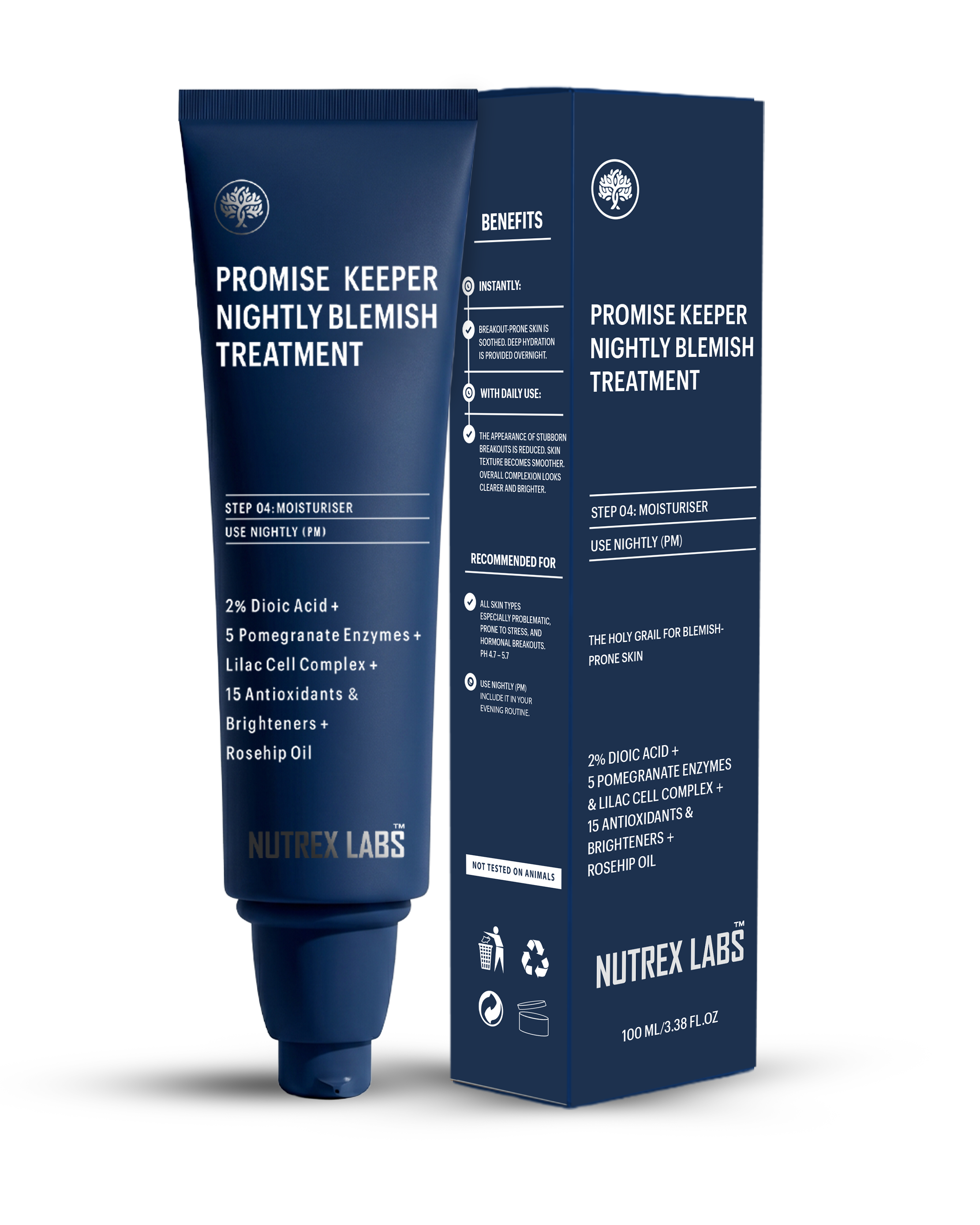 Promise Keeper Nightly Blemish Treatment - Nutrex Labs
