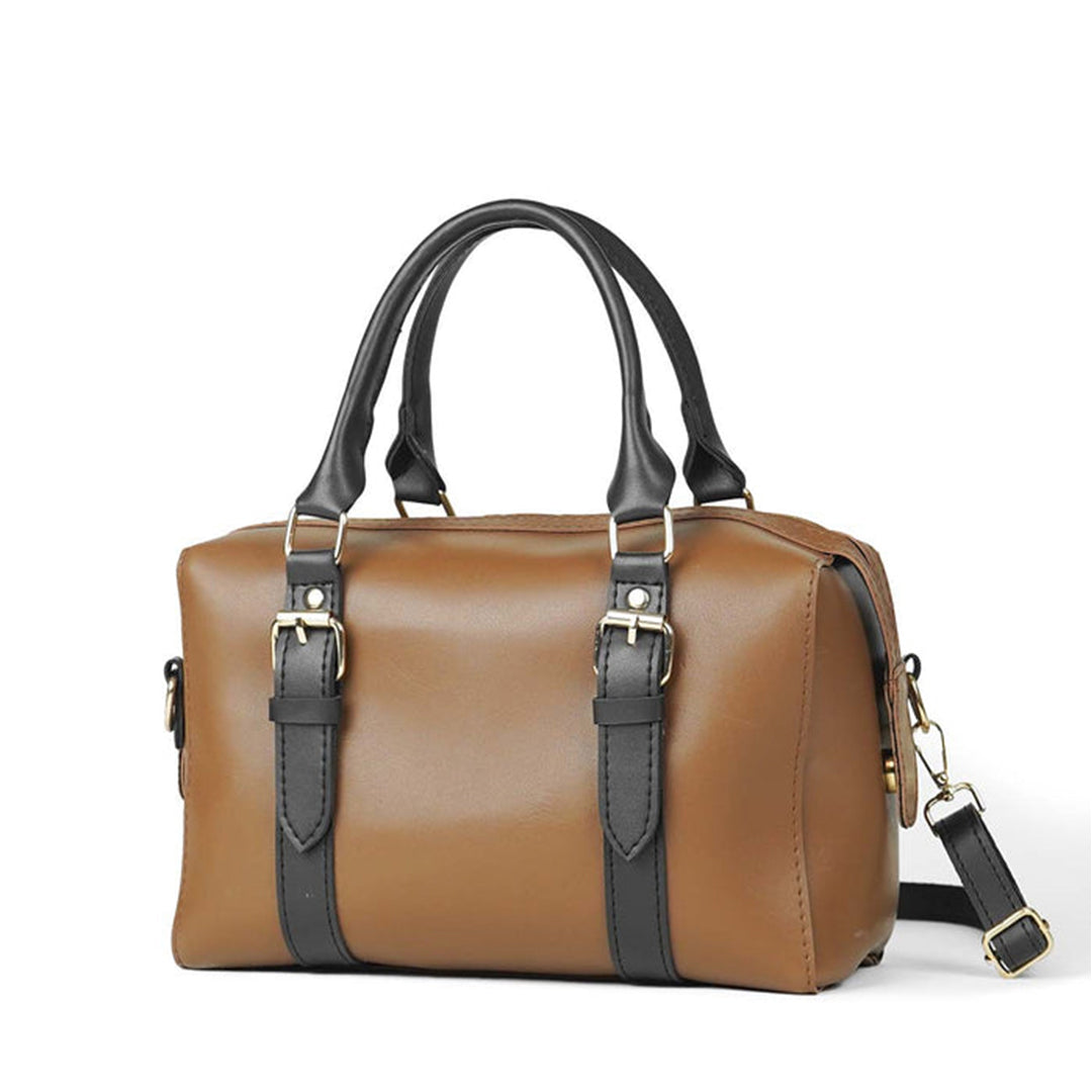Twin Brown Shoulder bag - Bag X