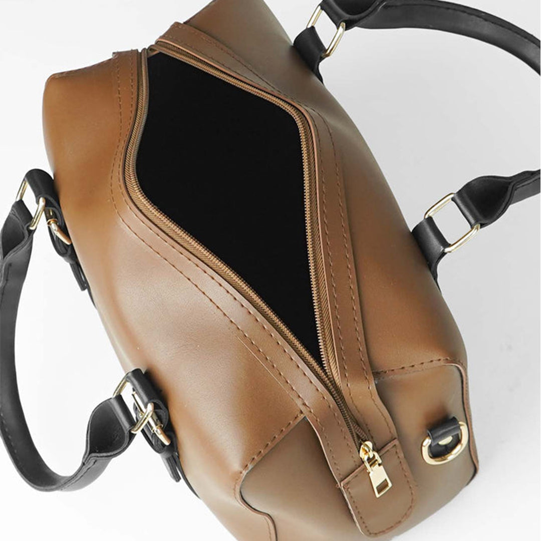 Twin Brown Shoulder bag - Bag X