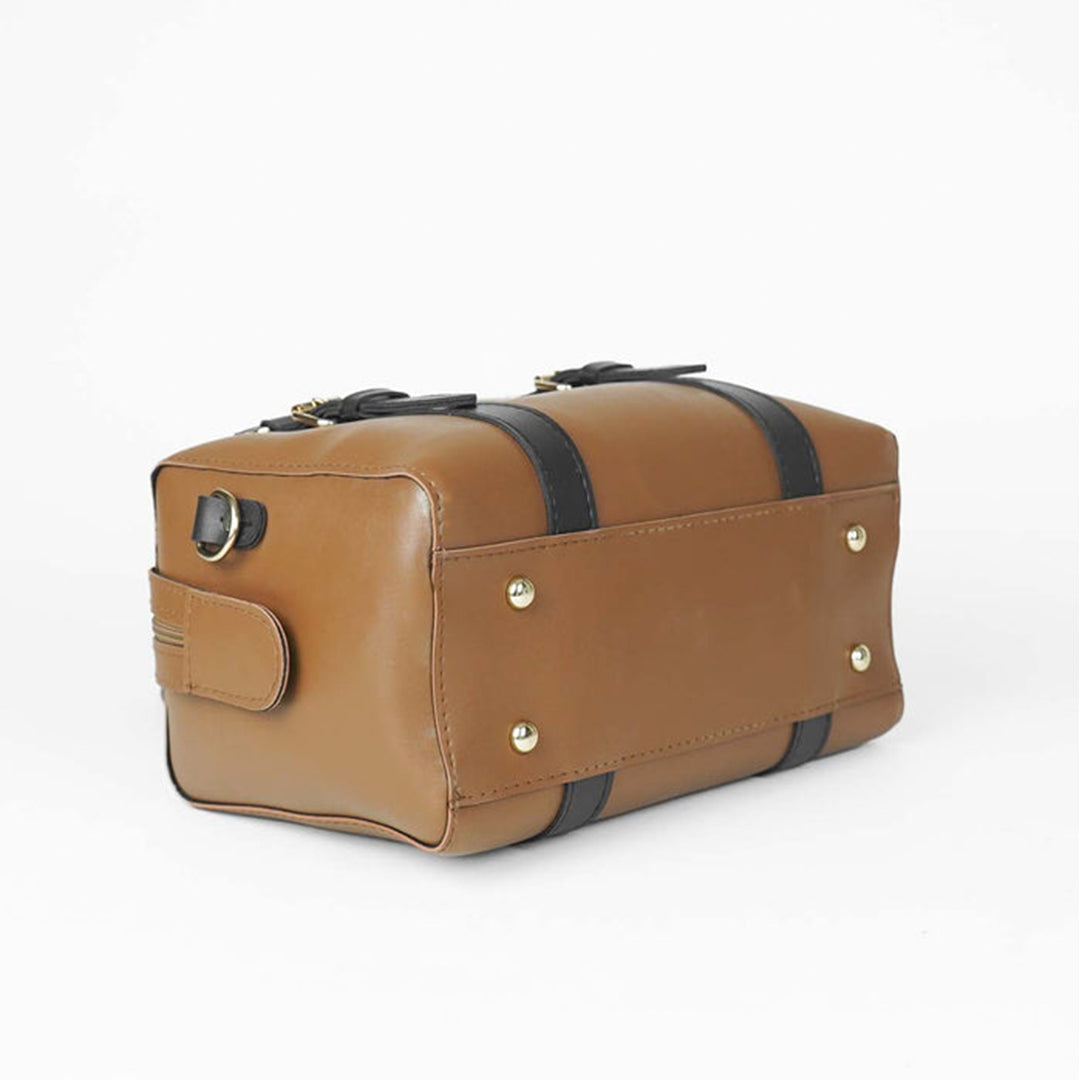 Twin Brown Shoulder bag - Bag X