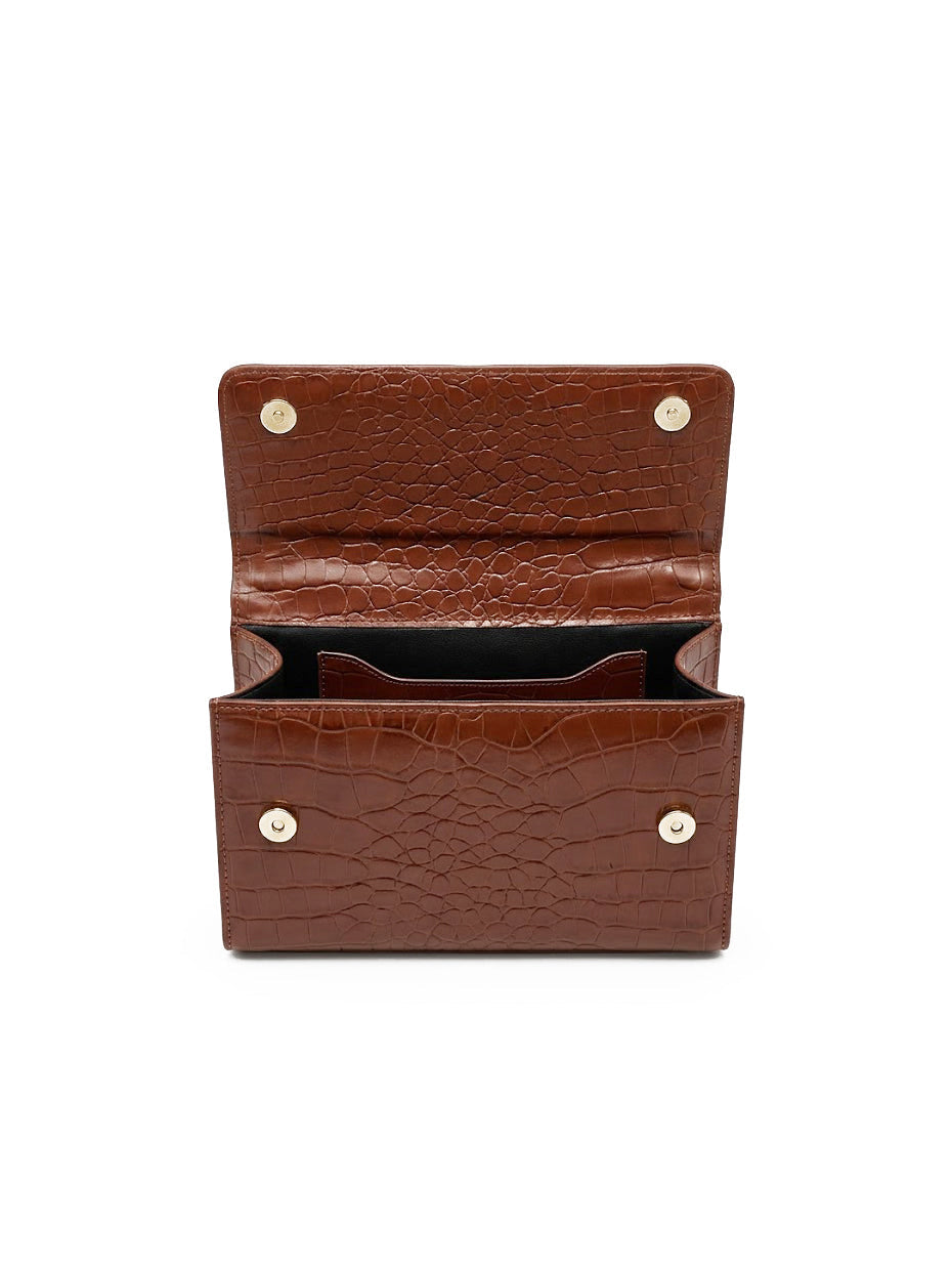 Niro Brown Handbag - Bag X
