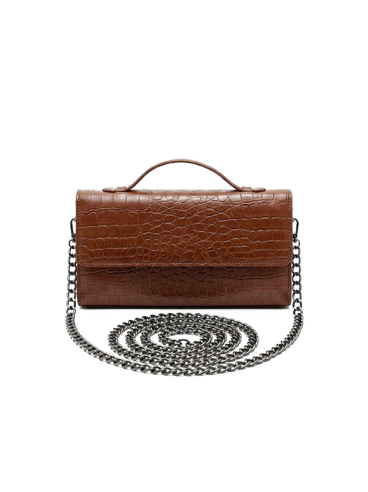 Niro Brown Handbag - Bag X