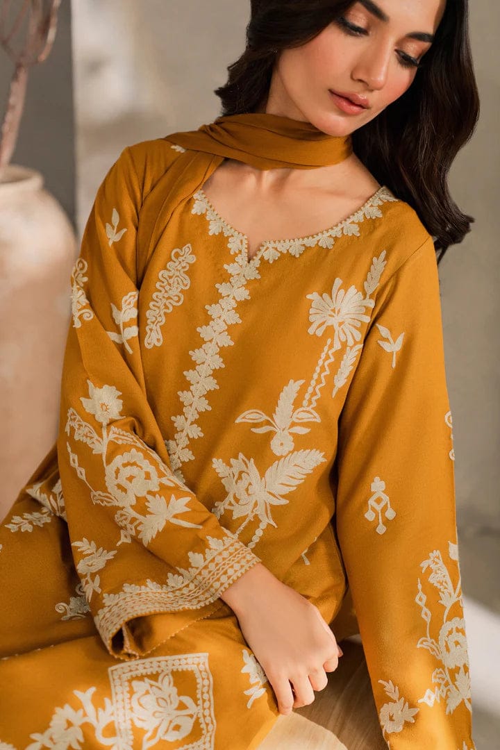 Musturd EMBROIDERY 3PC - Urban Haya