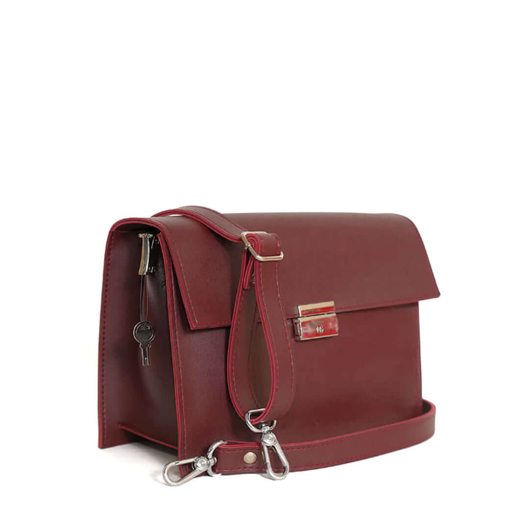 Charlie Maroon Crossbody bag - Bag X