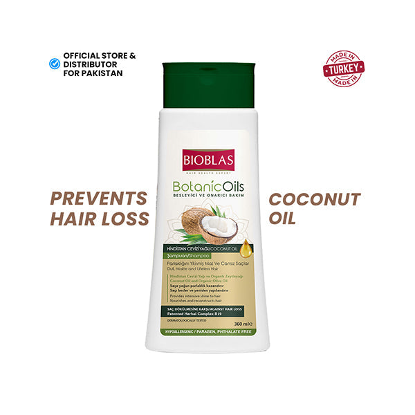 Bioblas - Coconut Oil Shampoo 360Ml