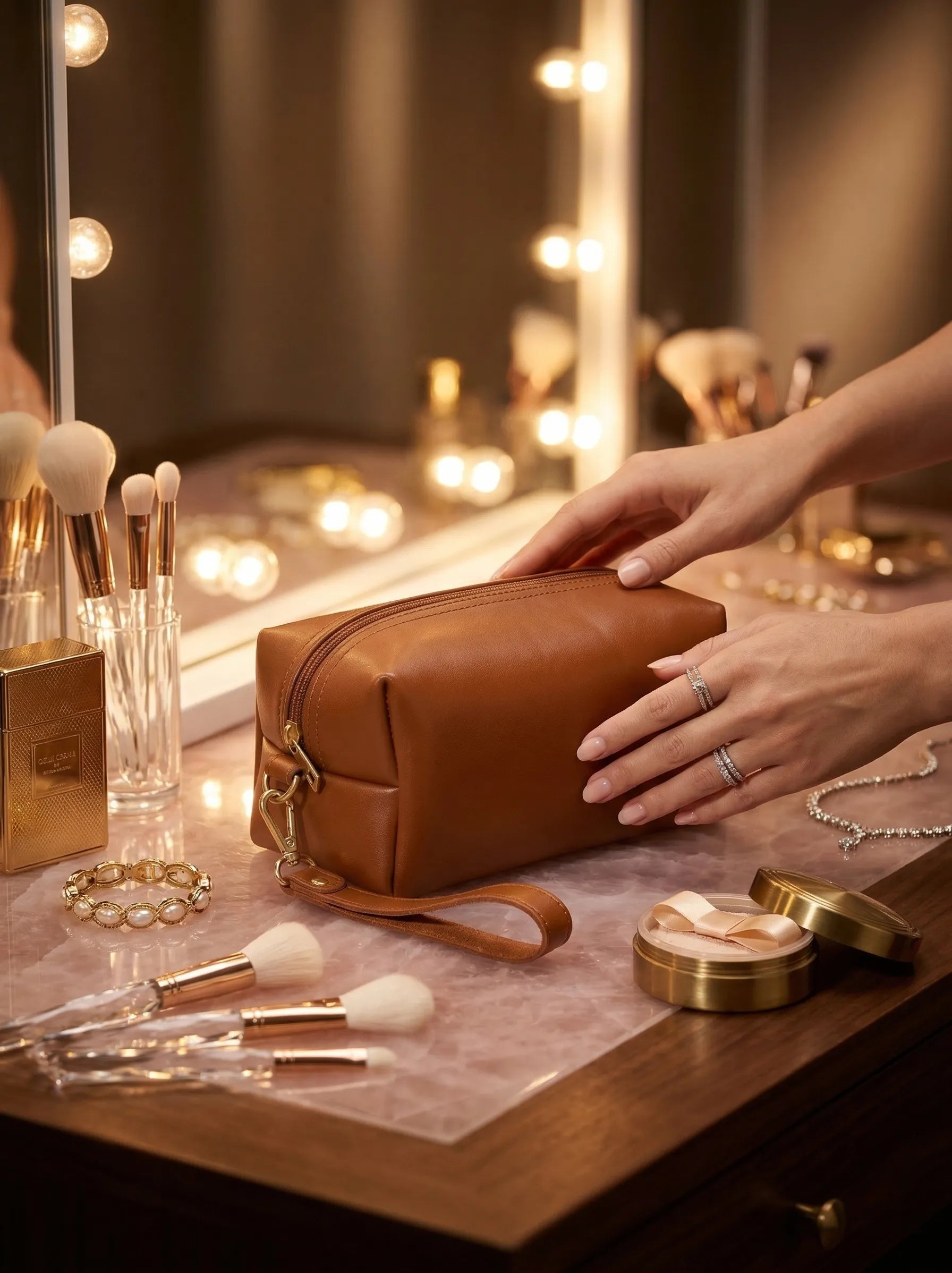 Cosmo Brown Handbag - Bag X
