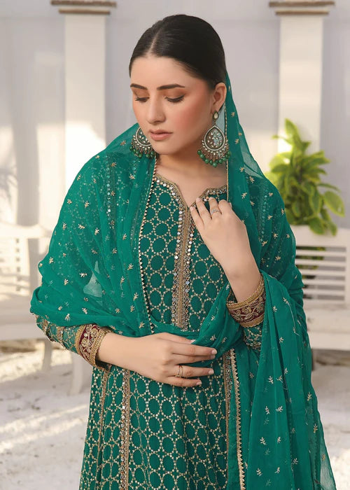 Shehzadi-Sea Green - Ayesha's Closet