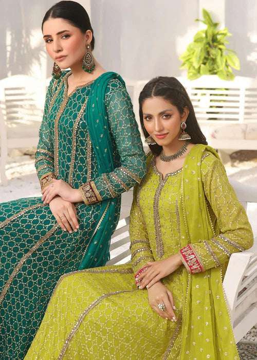 Shehzadi-Sea Green - Ayesha's Closet