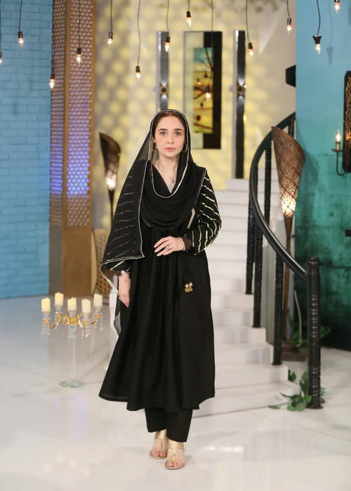 Angrakha Black Suit Set - Zeekstore