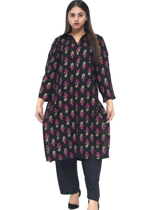 Printed Kurta Set D086 - Zeekstore