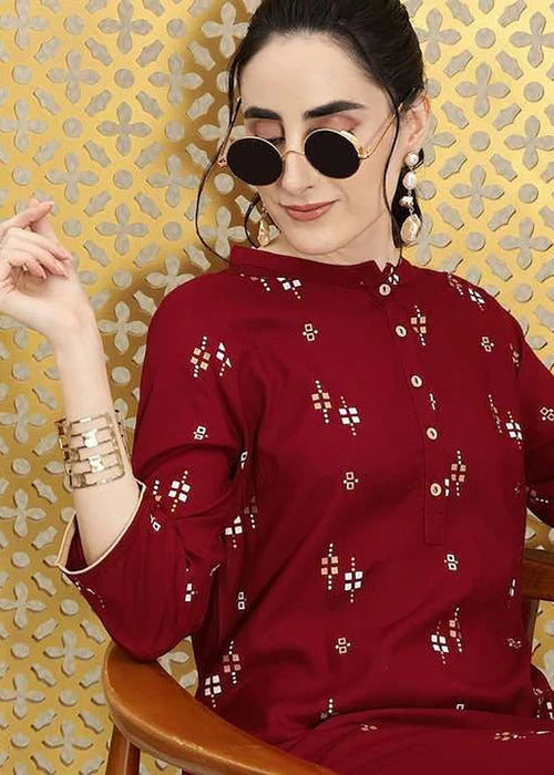 Printed Kurta D091 - Zeekstore