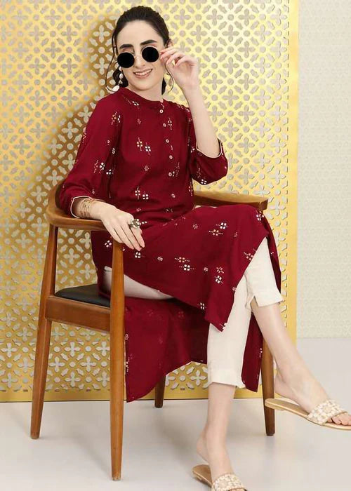 Printed Kurta D091 - Zeekstore