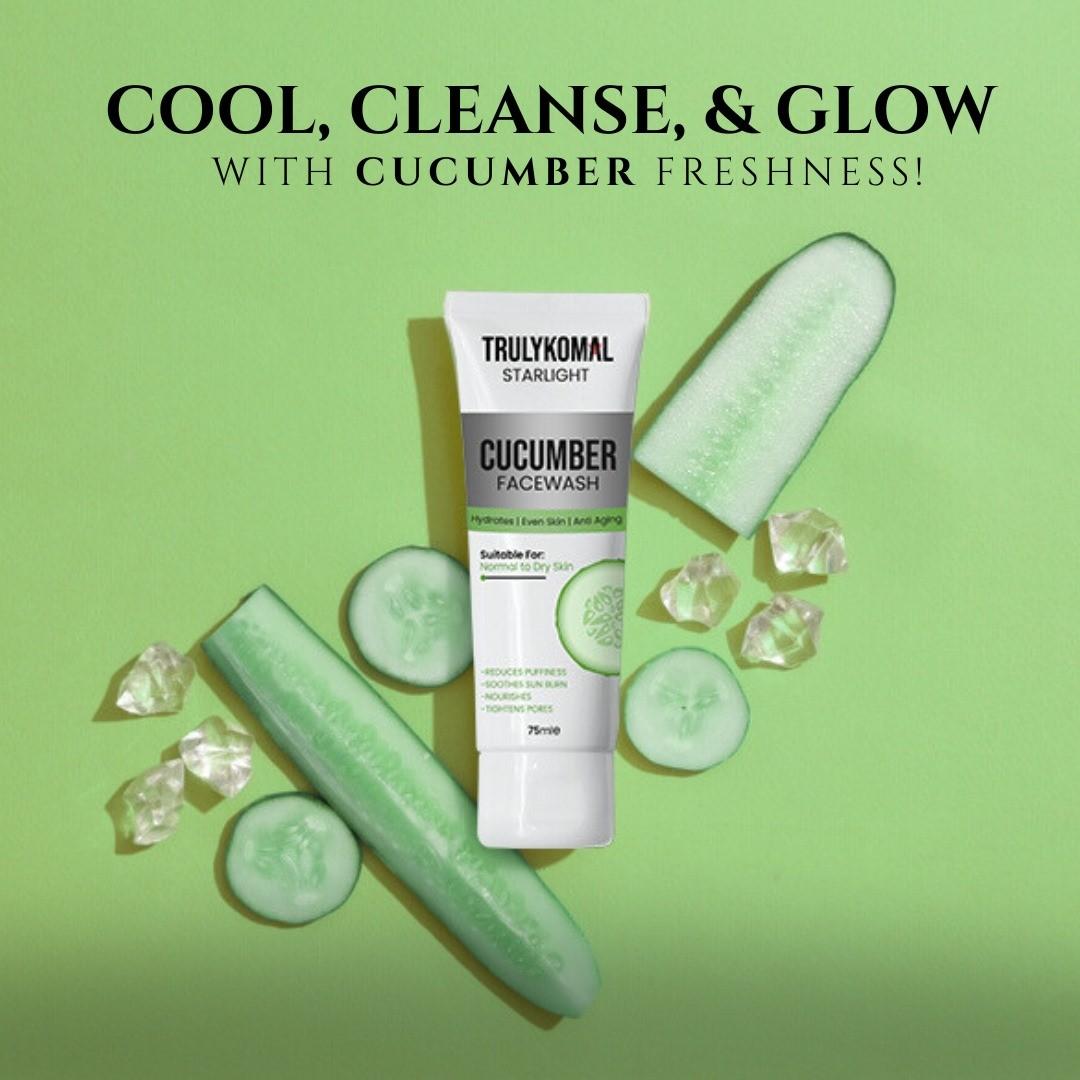Cucumber Face Wash - Trulykomal