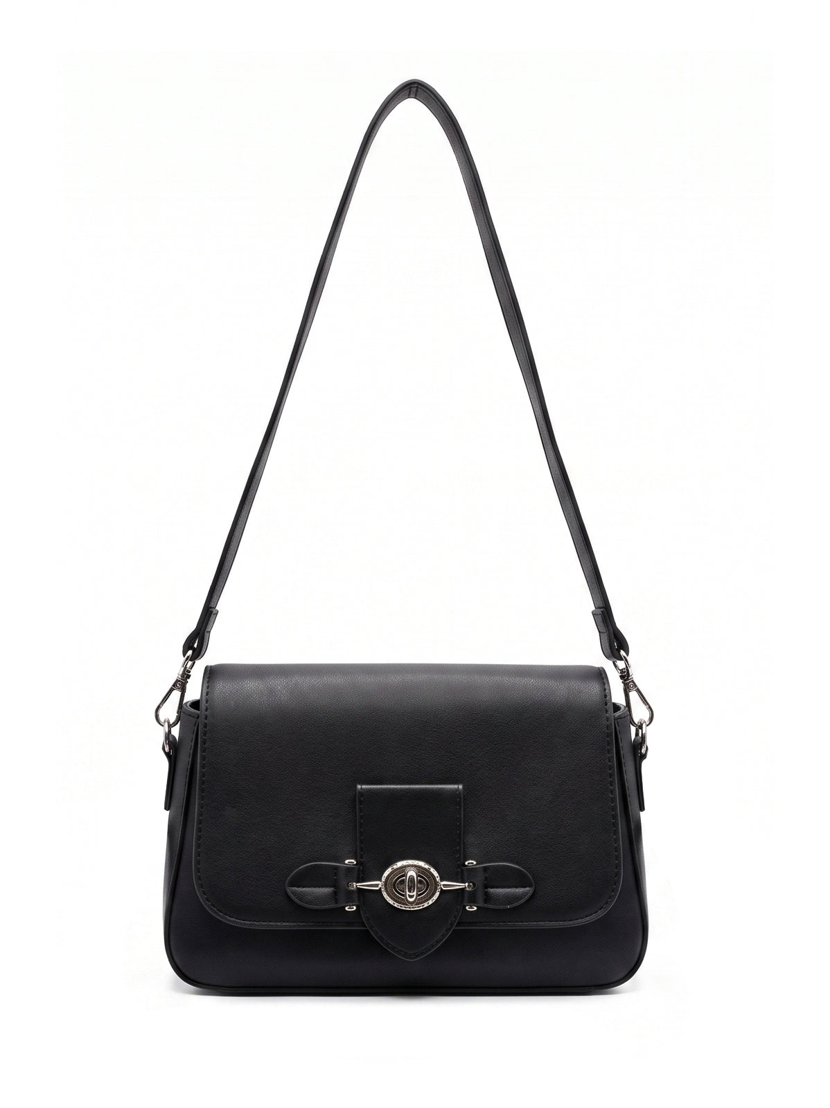 Nyra Black Handbag - Bag X