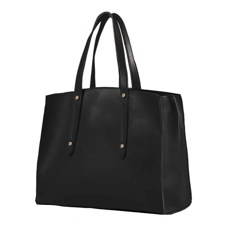 Crew Black Tote Bag - Bag X