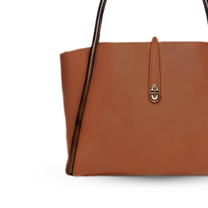 Elizabeth Brown Tote Bag - Bag X