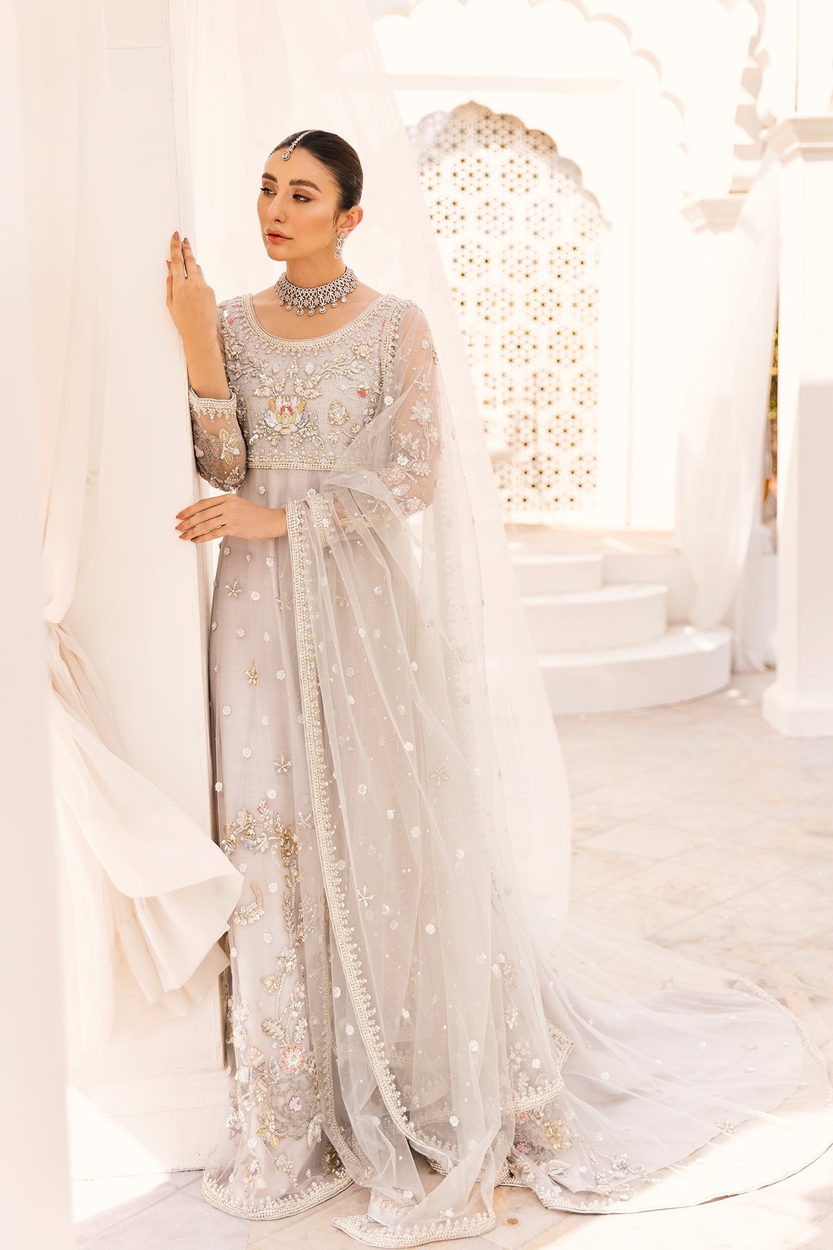 Ferah 3 Piece Stitched - Javeria Zoa
