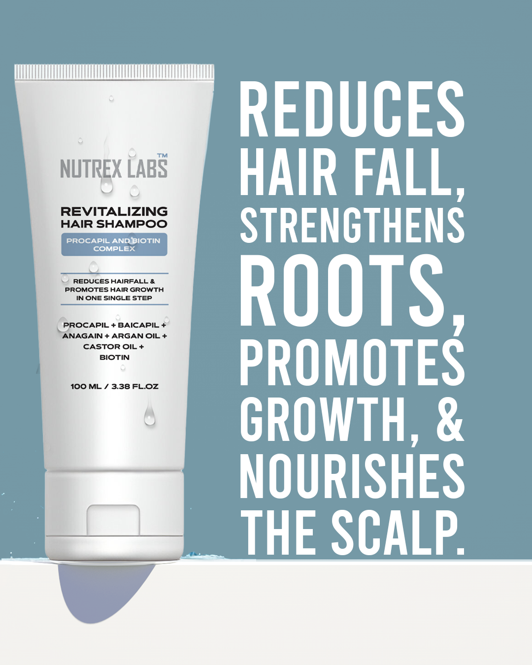 Procapil, Baicapil, And Anagain Revitalizing Hair Shampoo - Nutrex Labs