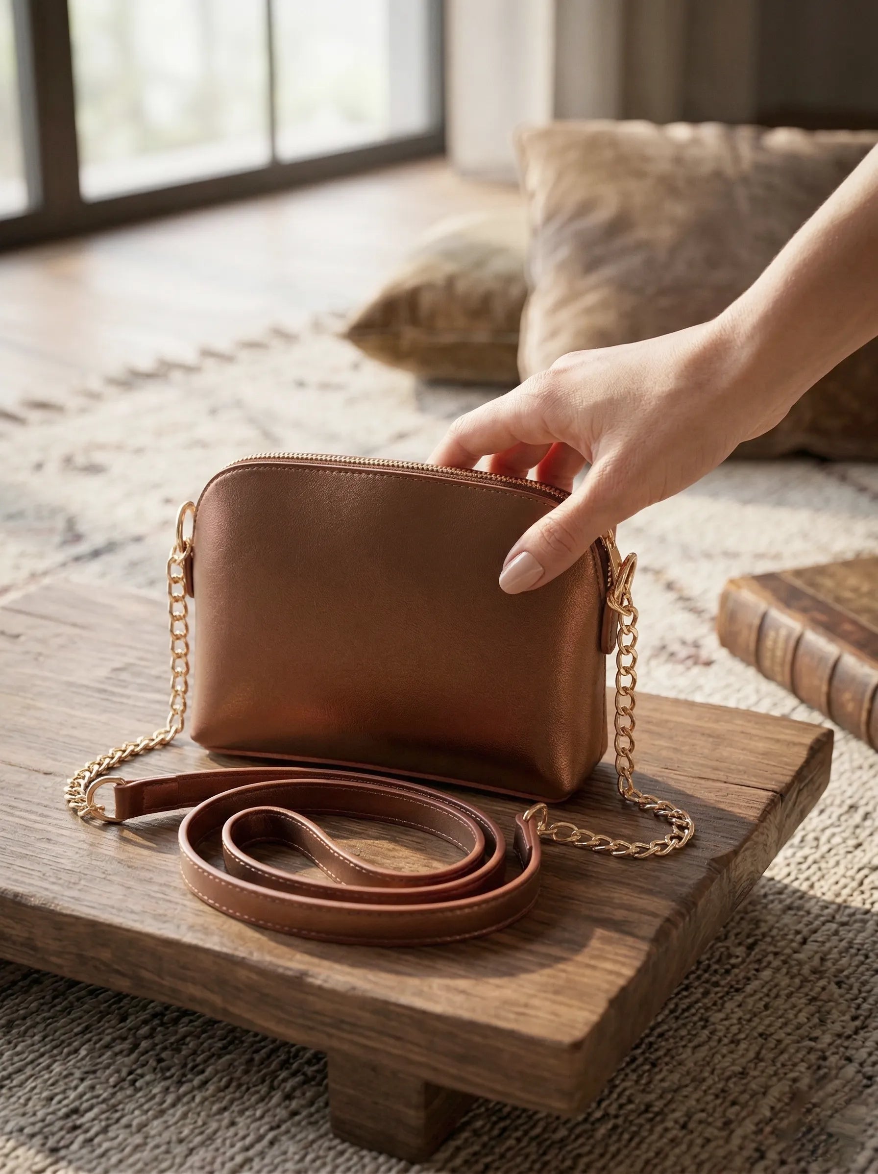 Flexi Mini Choco Crossbody bag - Bag X
