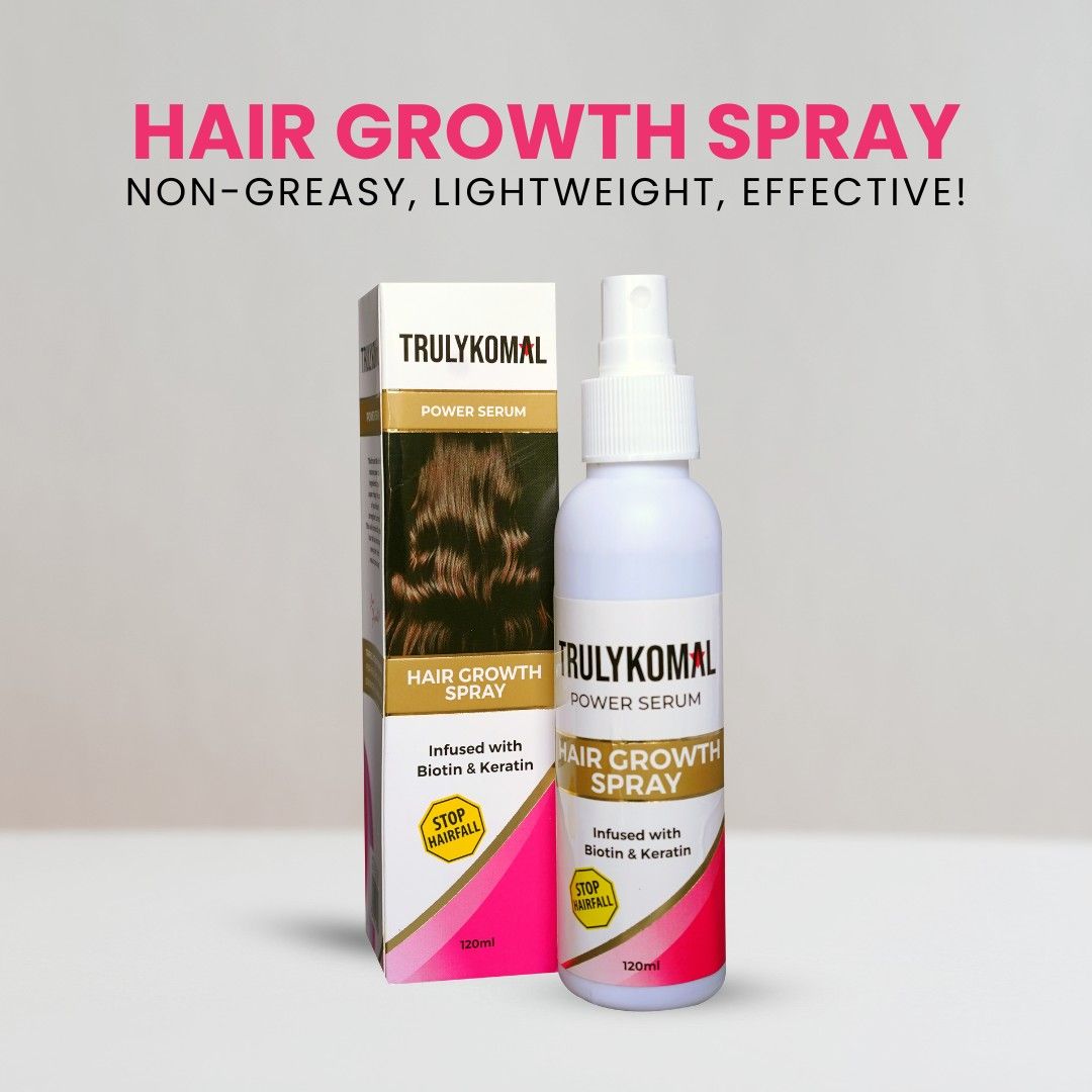 Hair Growth Spray - Power Serum - TrulyKomal
