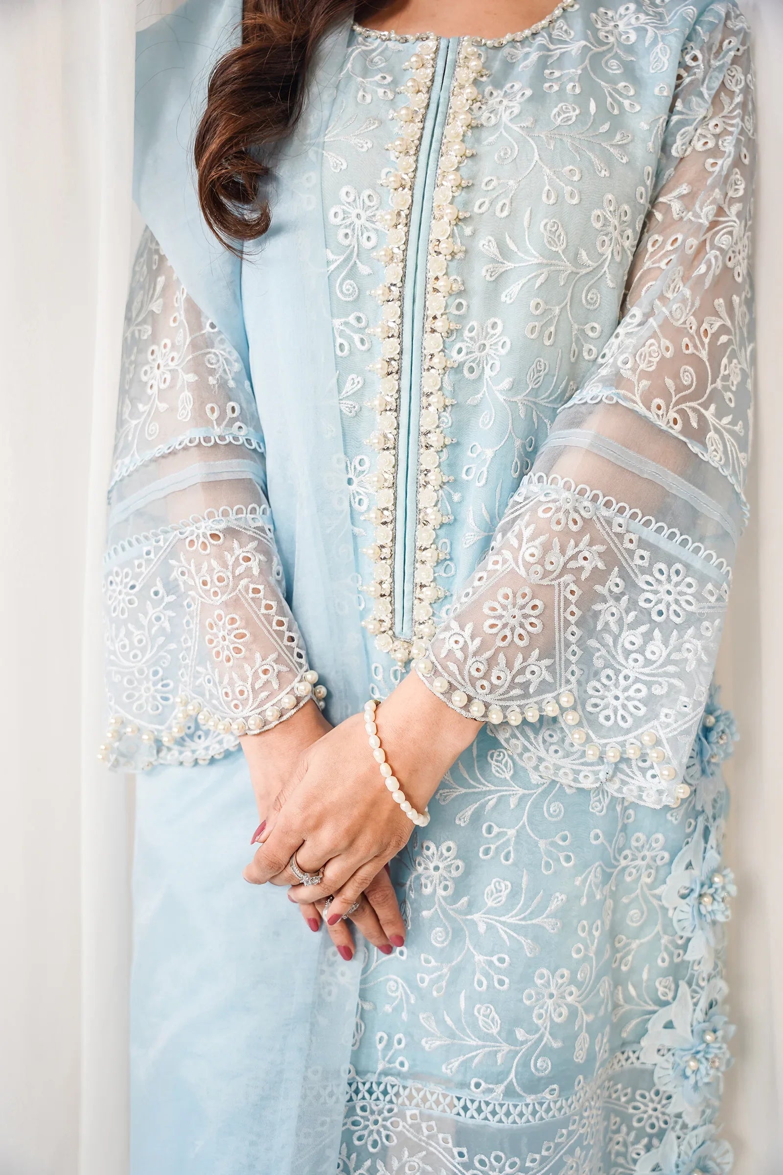Haniya 3 Piece Stitched - Javeria Zoa