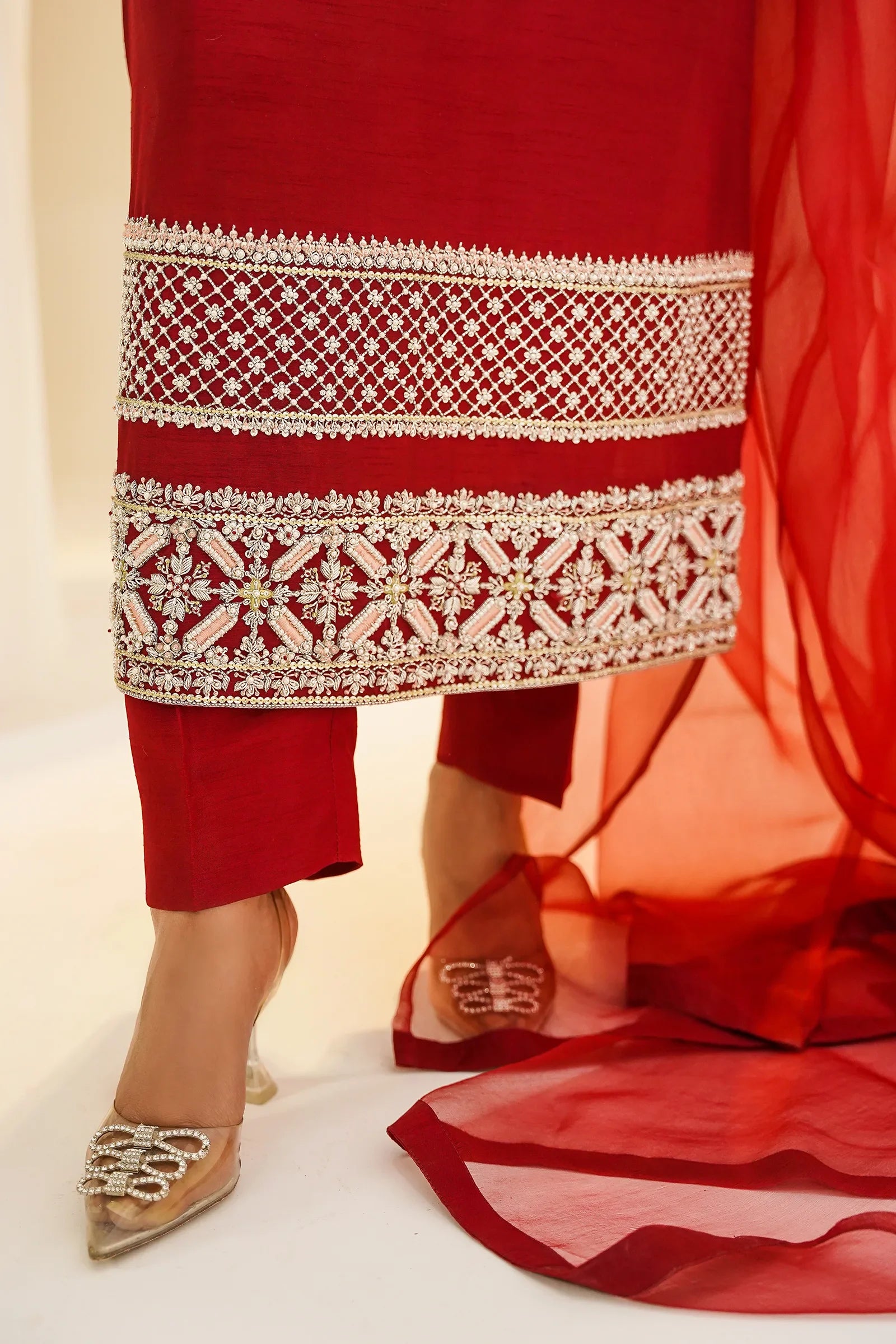 Lina 3 Piece Stitched - Javeria Zoa