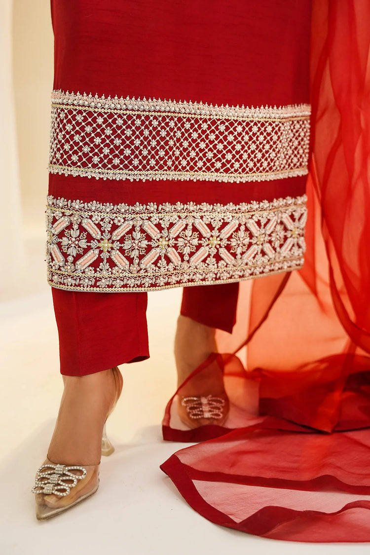 Lina 3 Piece Stitched - Javeria Zoa