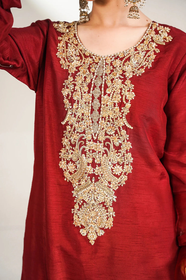 Ruhena 3 Piece Stitched - Javeria Zoa