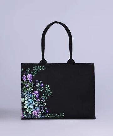 Midnight Blossom Tote Bag - Totewear