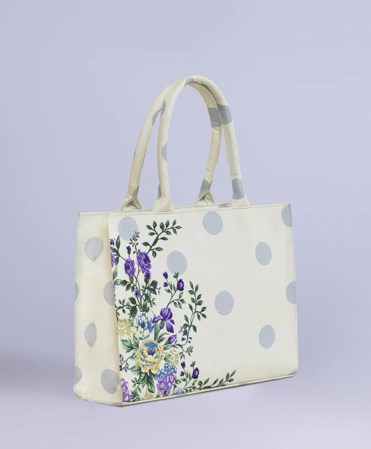 Bloom & Dots Delight Tote Bag - Totewear