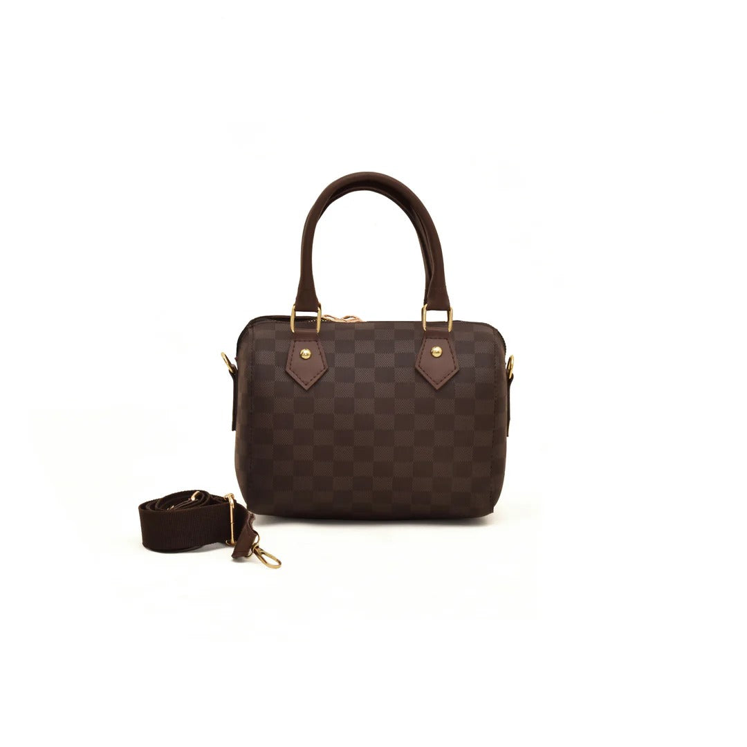 Brownie Affair Check Mini Bag - Totewear