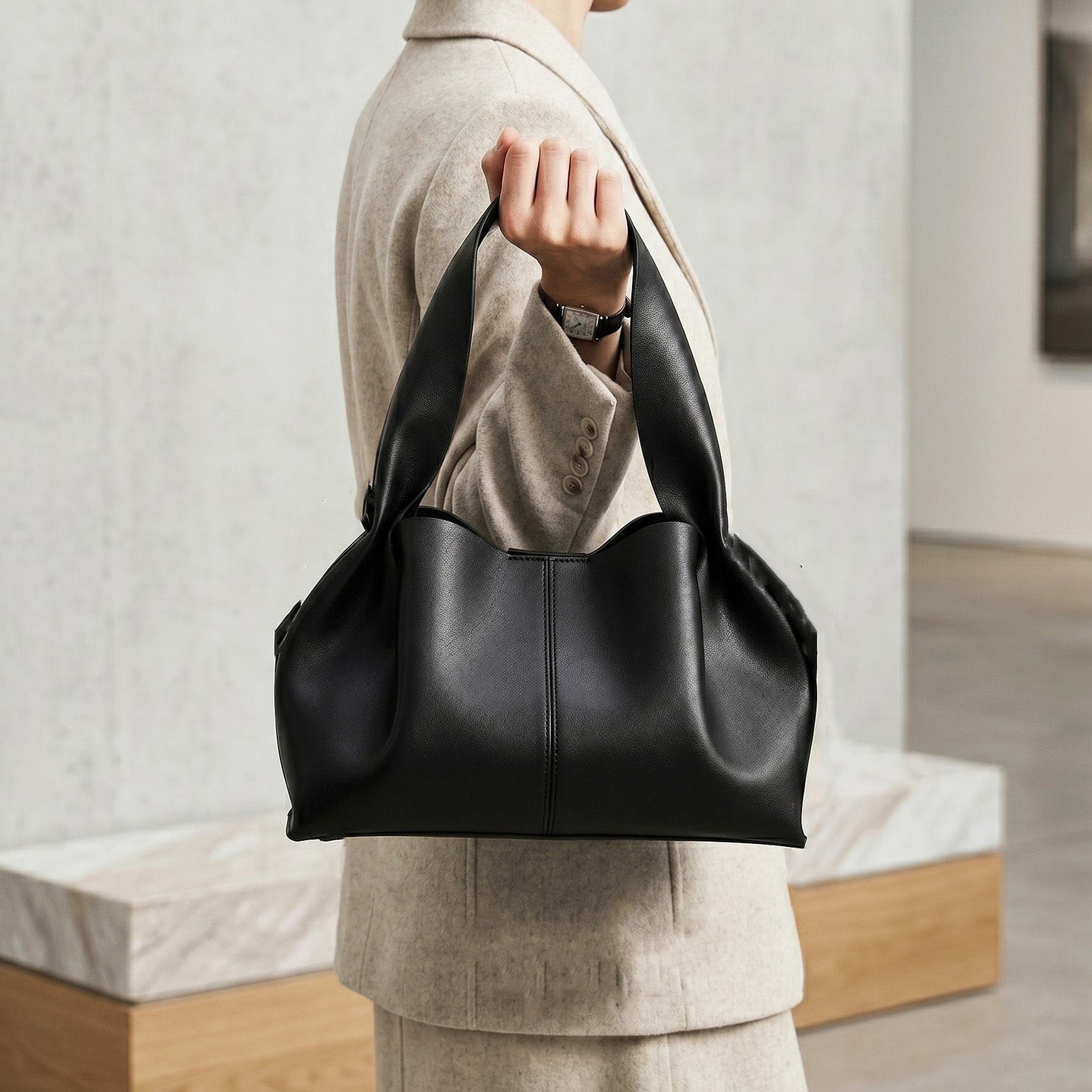 Lapin Black Shoulder bag - Bag X