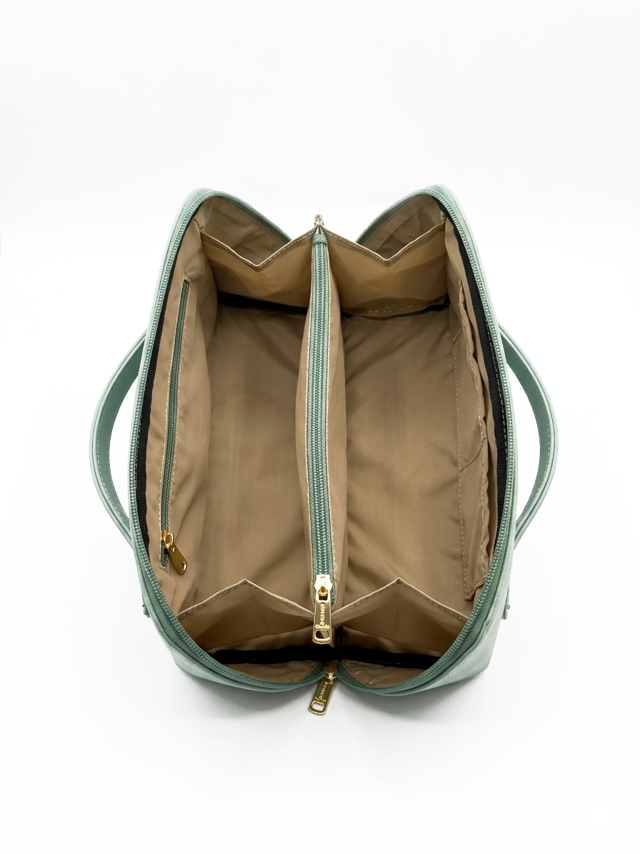 Lush Aqua Green Handbag - Bag X