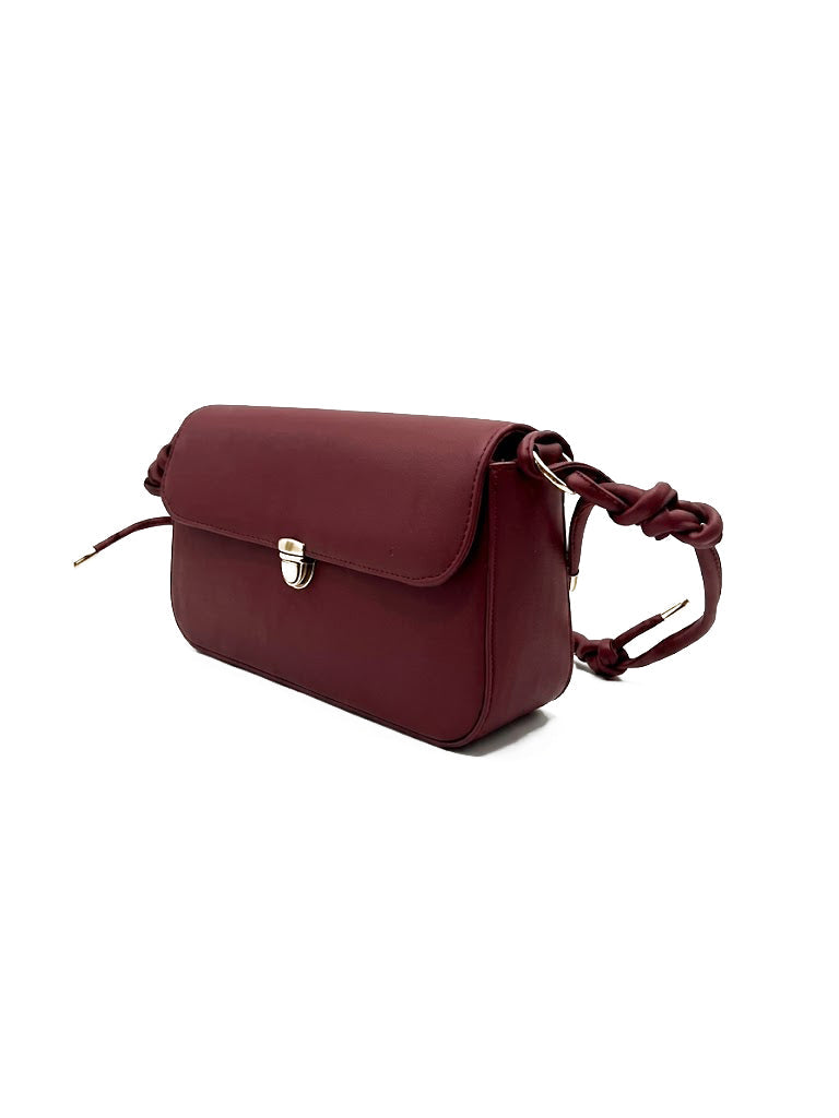 Leo Maroon Shoulder bag - Bag X