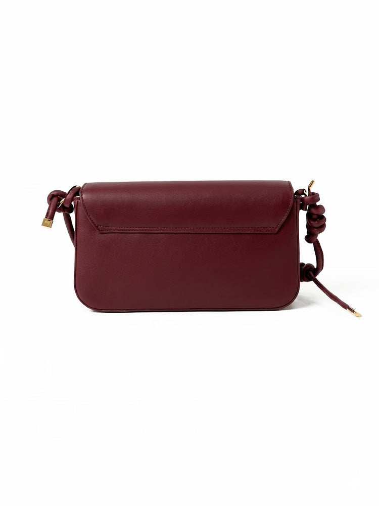 Leo Maroon Shoulder bag - Bag X